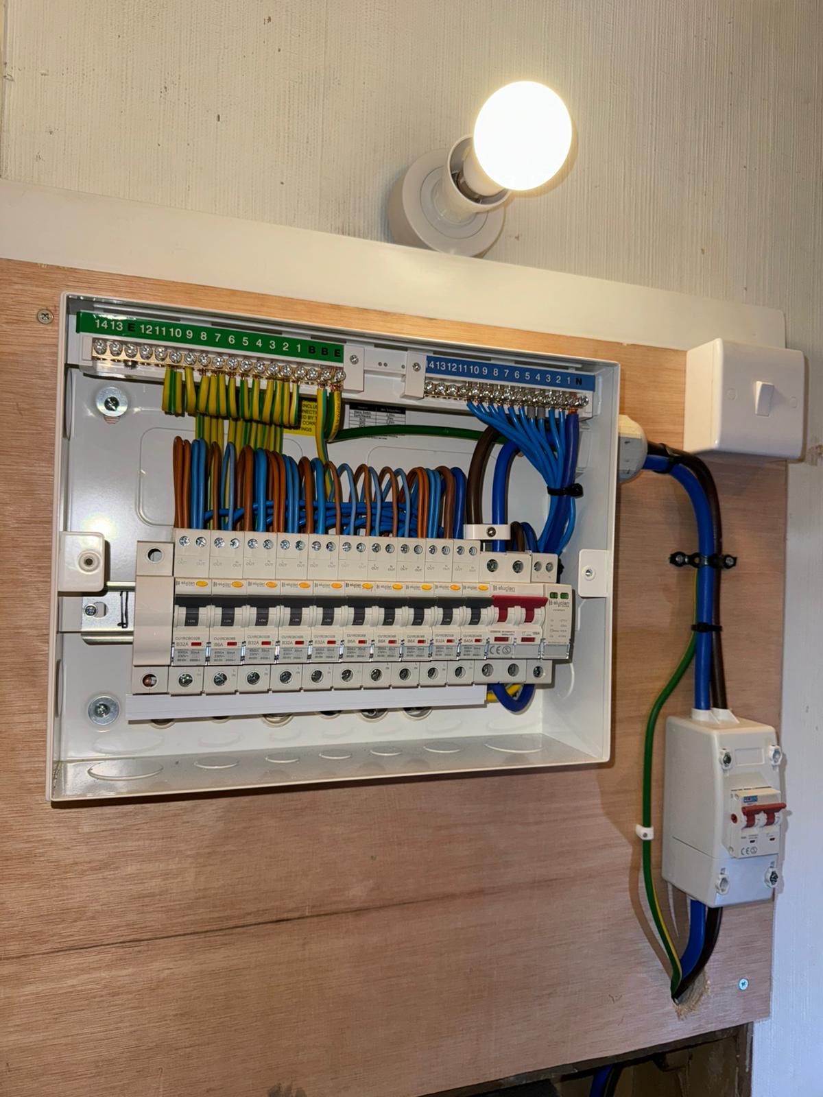Complete house rewire project